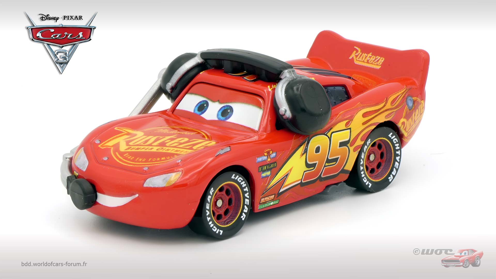 Headset Crew Chief Lightning McQueen
