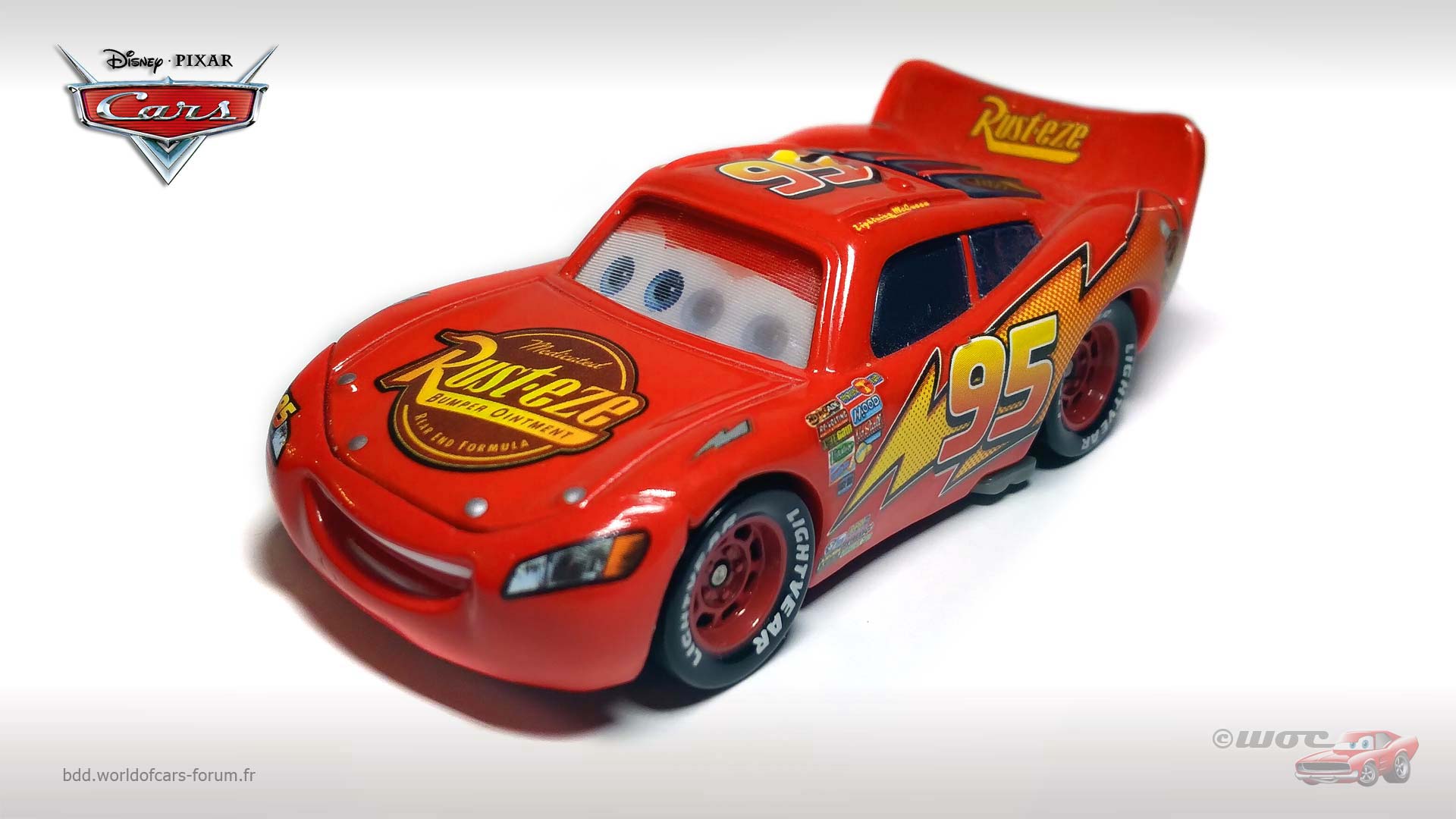 Lightning McQueen (lenticular v2, 2 parts variant)