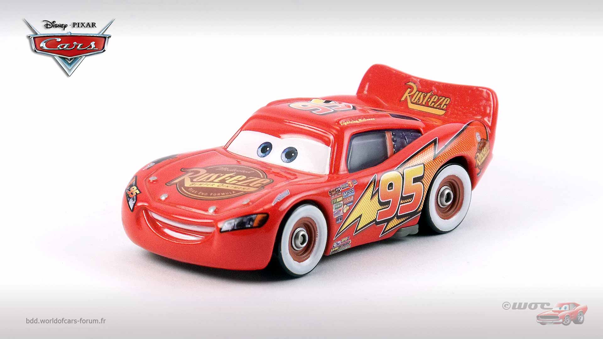 Lightning McQueen with Bumper Stickers (Chase)