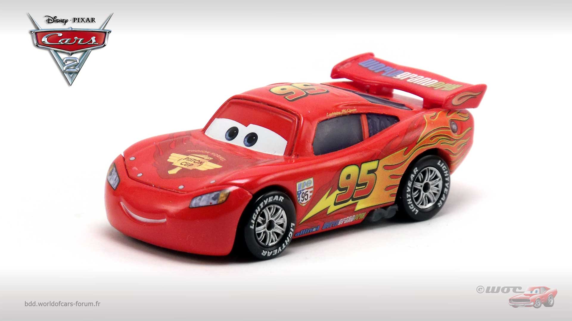 Lightning McQueen with Party Wheels