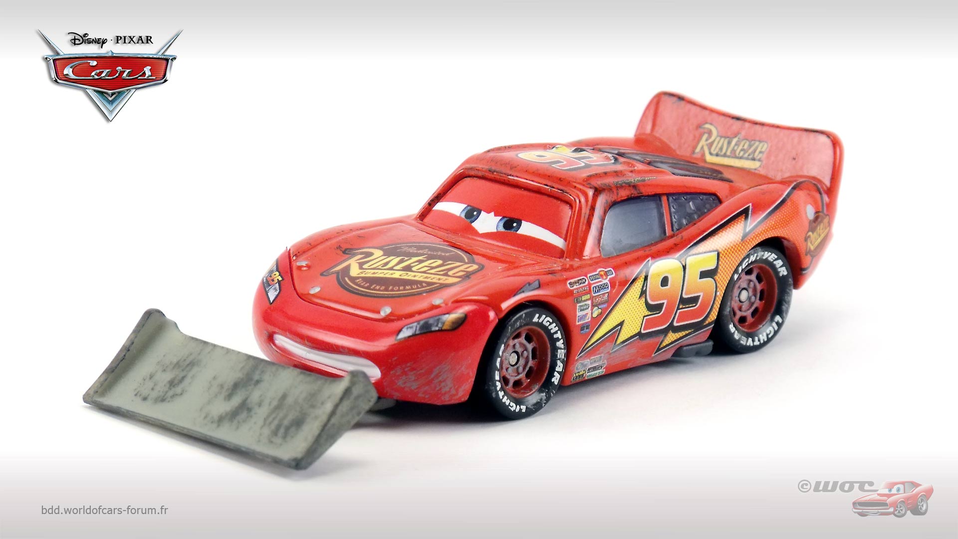 Lightning McQueen with Shovel