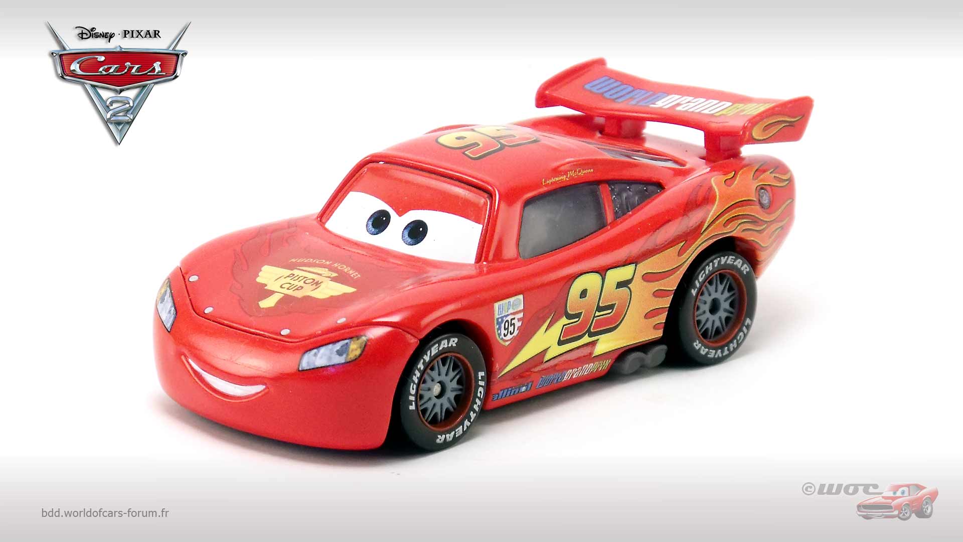 Lightning McQueen with Racing Wheels